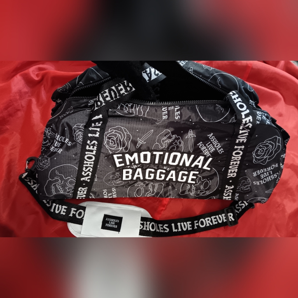 ALF Emotional Baggage Graphic Duffle Bag (NWOT) - Picture 7 of 7